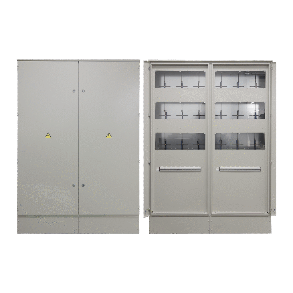 Eighteen-meter introductory electrical metering cabinet